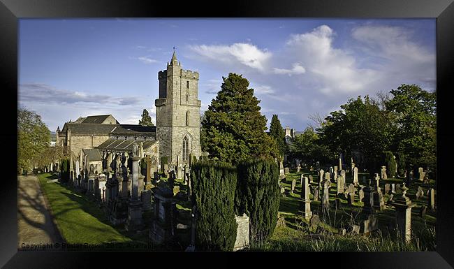 Stirling Old Church Framed Print by Buster Brown