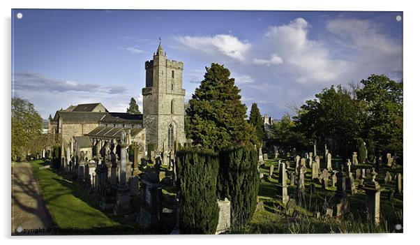 Stirling Old Church Acrylic by Buster Brown