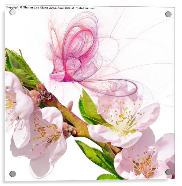 Blossom and Spirits Acrylic by Sharon Lisa Clarke