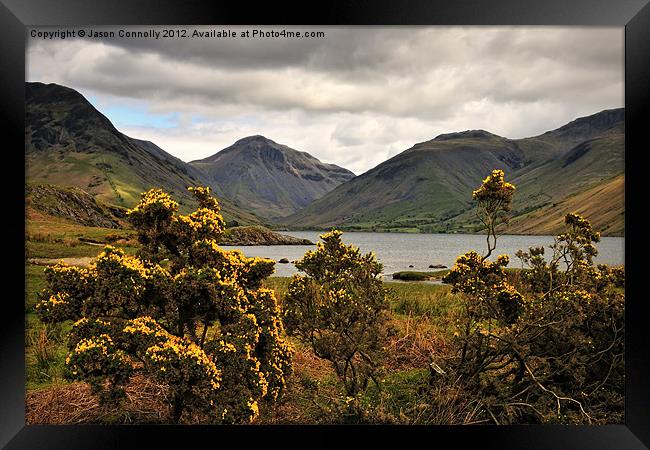 Wast Water Views Framed Print by Jason Connolly