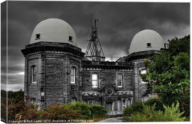 Bidston Observatory Canvas Print by Rob Lester