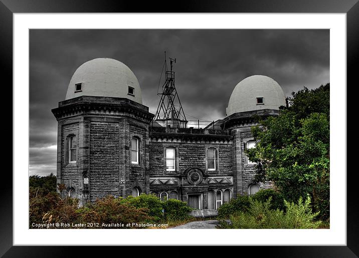 Bidston Observatory Framed Mounted Print by Rob Lester