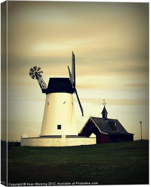 Lytham Windmill Canvas Print by Sean Wareing