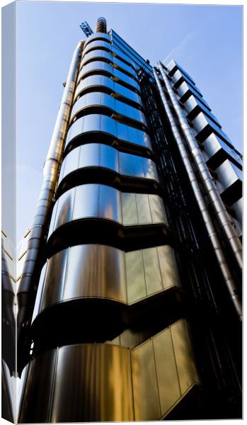 Lloyds of London Building Canvas Print by David Pyatt