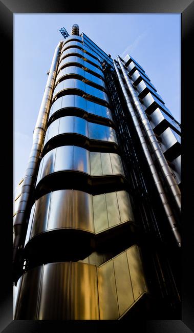 Lloyds of London Building Framed Print by David Pyatt