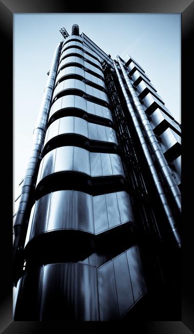 Lloyds of London Building Framed Print by David Pyatt