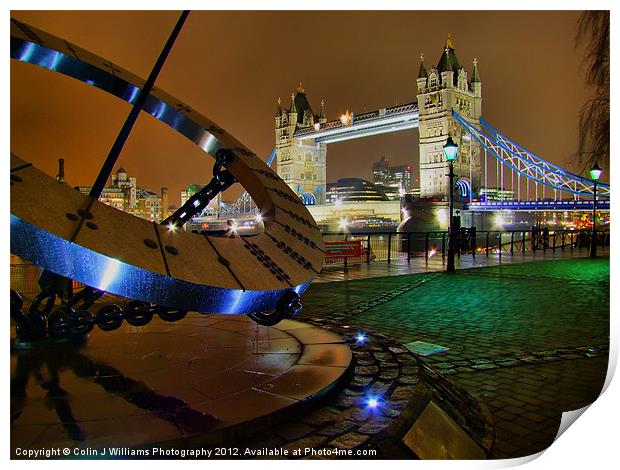 London Time Print by Colin Williams Photography