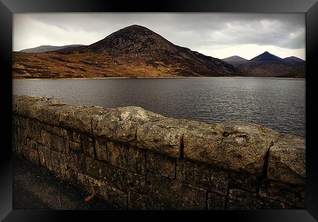 Silent Valley - Mourne Mountains Framed Print by Mari Lara