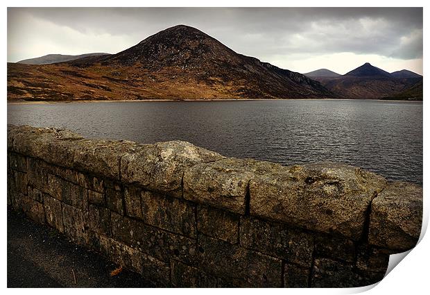 Silent Valley - Mourne Mountains Print by Mari Lara