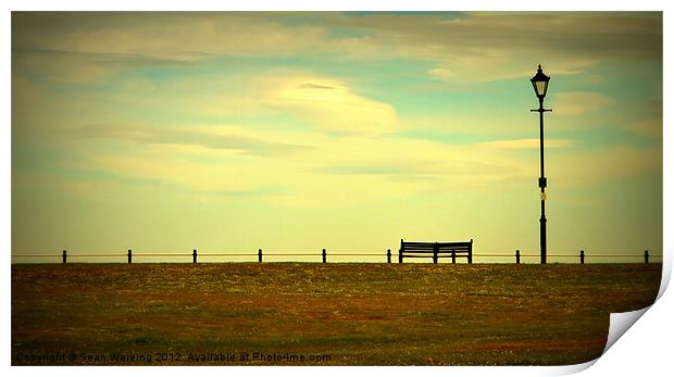 A place to rest Print by Sean Wareing