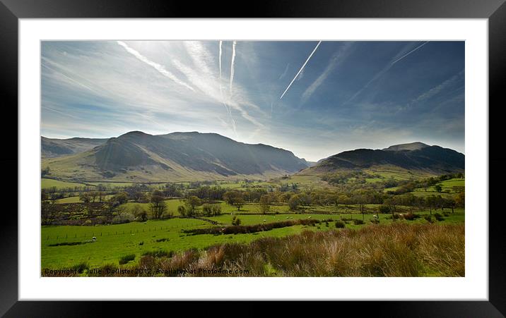 Near Buttermere Framed Mounted Print by Julie  Chambers