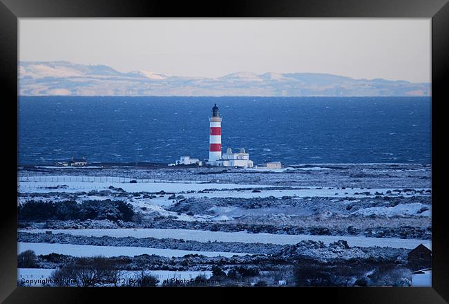 Point of Ayre Framed Print by Julie  Chambers