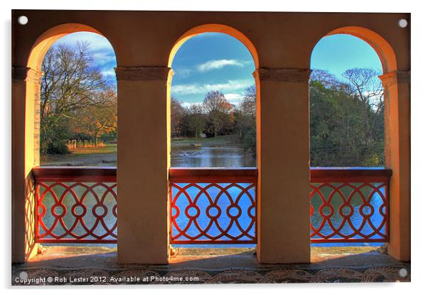 View through the Arches Acrylic by Rob Lester