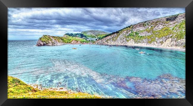 Lulworth Cove Framed Print by Colin Williams Photography