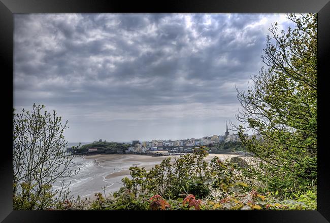 Tenby Pembrokeshire Framed Print by Steve Purnell