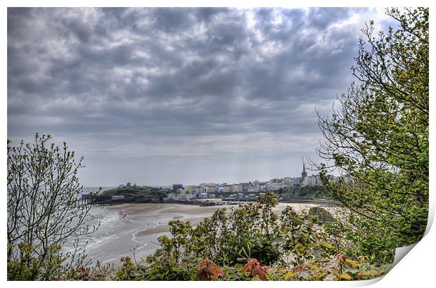 Tenby Pembrokeshire Print by Steve Purnell