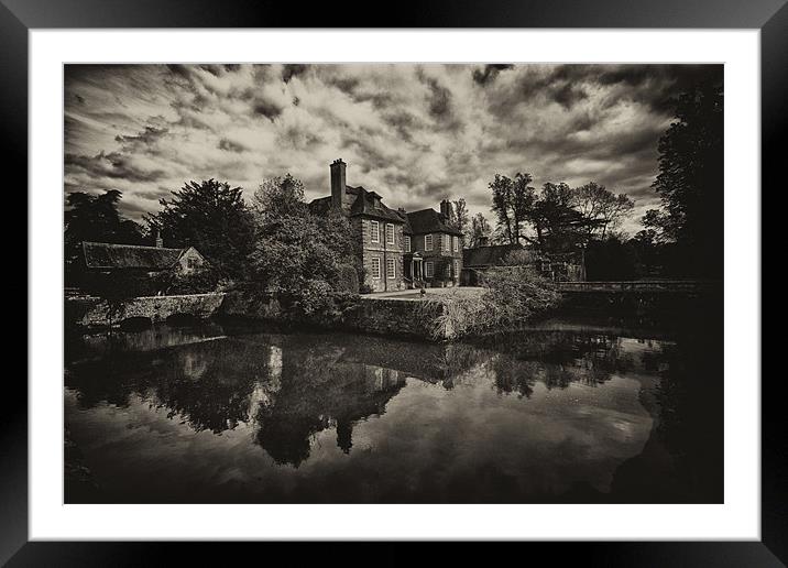 Groombridge Place Framed Mounted Print by Dean Messenger