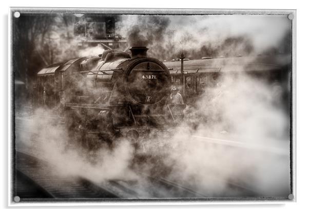 44871 Steam Locomotive Acrylic by Celtic Origins