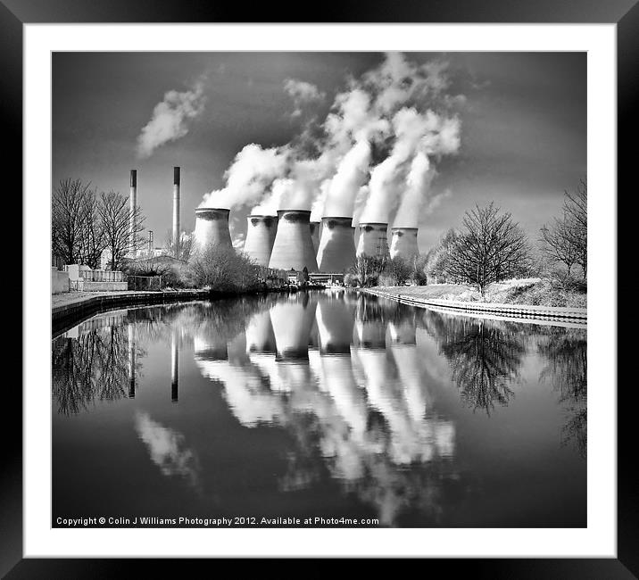 Ferrybridge 1 Framed Mounted Print by Colin Williams Photography