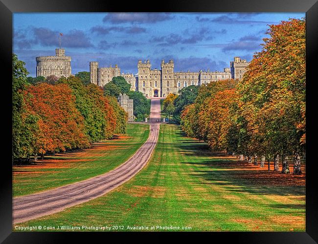 Windsor Castle 1 Framed Print by Colin Williams Photography