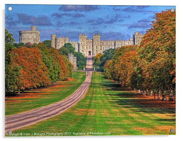 Windsor Castle 1 Acrylic by Colin Williams Photography
