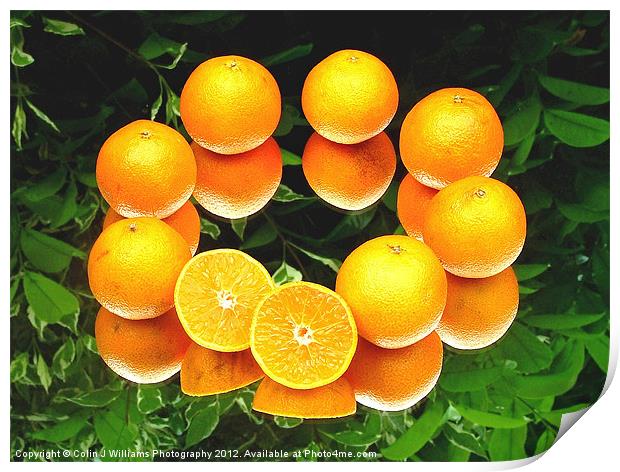 O is for Orange Print by Colin Williams Photography