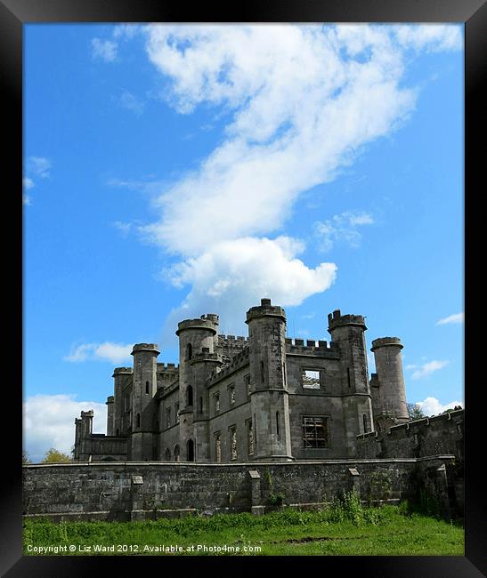 Lowther Castle Framed Print by Liz Ward
