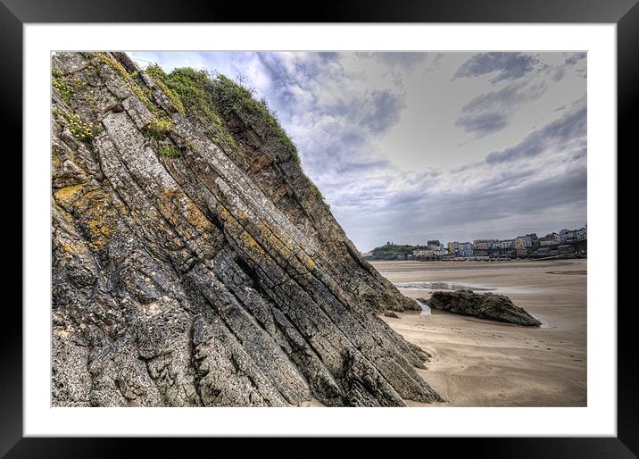 Around Goscar Rock Framed Mounted Print by Steve Purnell