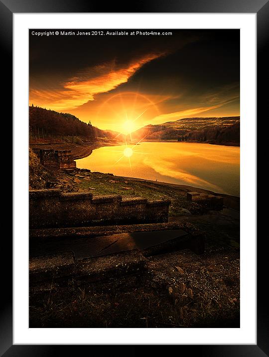 Last Light in the Valley Framed Mounted Print by K7 Photography