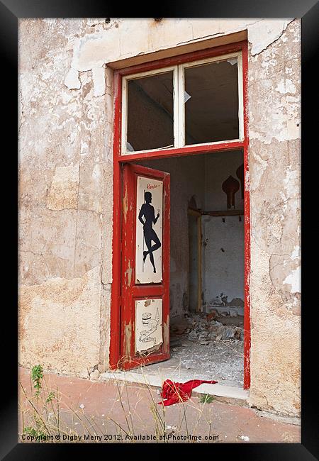 Closed for business Framed Print by Digby Merry