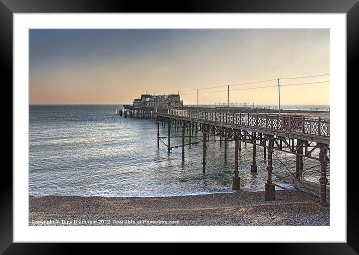 Save Me Framed Mounted Print by Tony Bramham