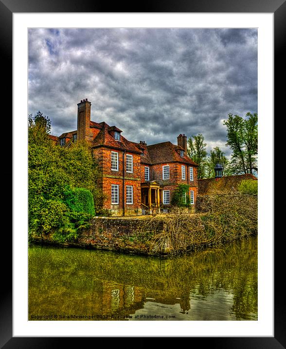 Groombridge reflections Framed Mounted Print by Sara Messenger