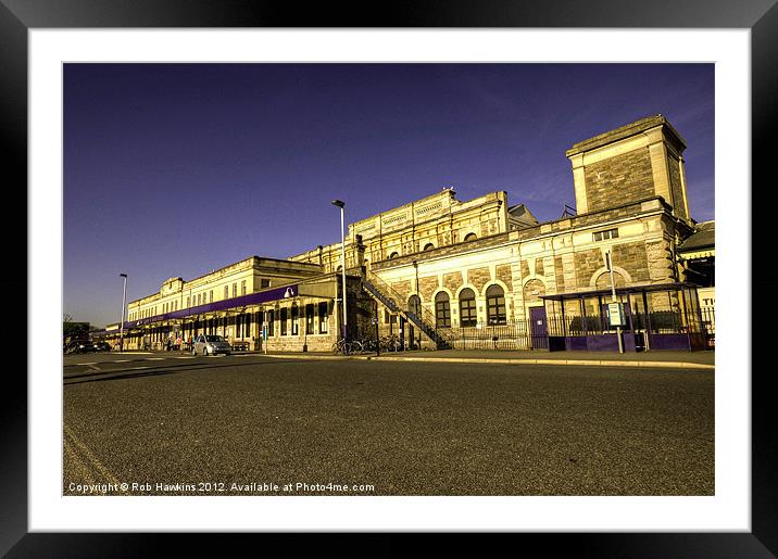 Exeter St David's Framed Mounted Print by Rob Hawkins