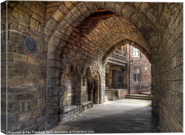 The Black Gate Canvas Print by Ray Pritchard