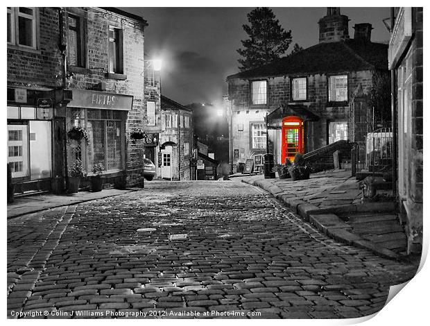 Haworth West Yorkshire - 1 Print by Colin Williams Photography