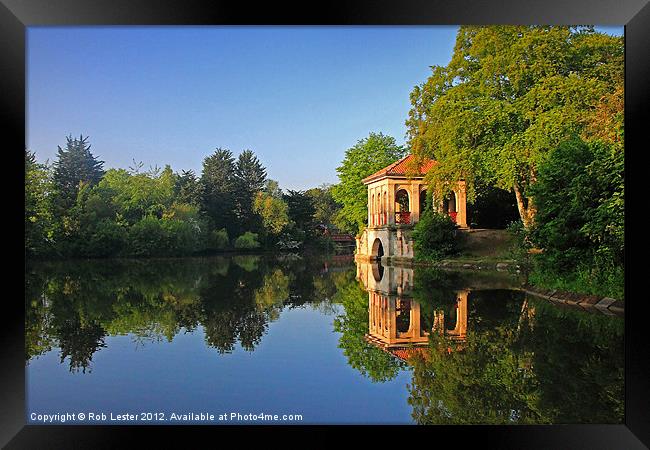 Tranquility Framed Print by Rob Lester