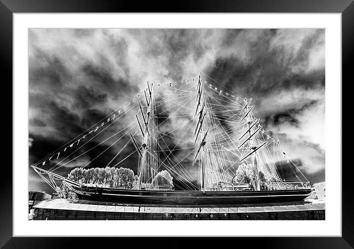The Cutty Sark Framed Mounted Print by David French
