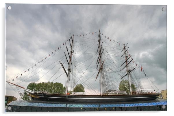 The Cutty Sark Acrylic by David French