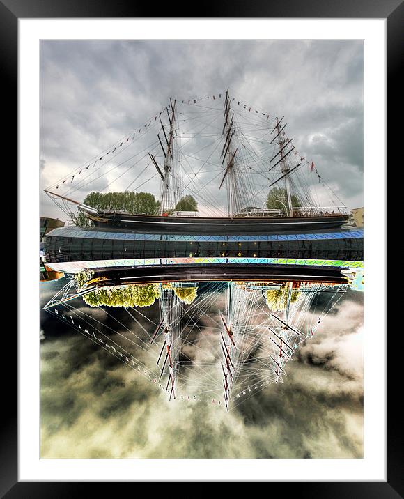 The Cutty Sark Framed Mounted Print by David French