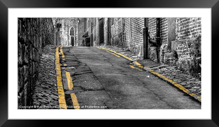 Newcastle City Walls Framed Mounted Print by Ray Pritchard
