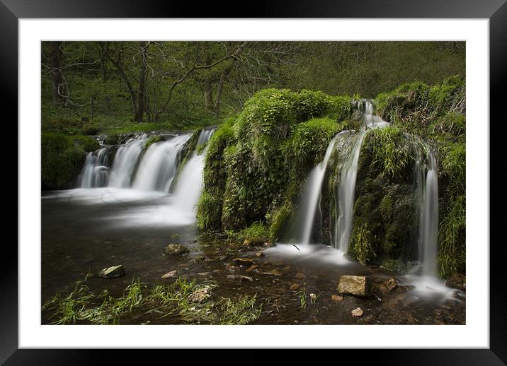 The River Lathkill, Lathkill Dale Derbyshire Framed Mounted Print by Scott Simpson