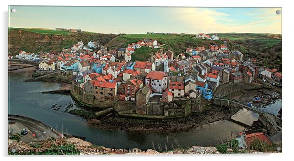 Staithes Acrylic by Martin Williams