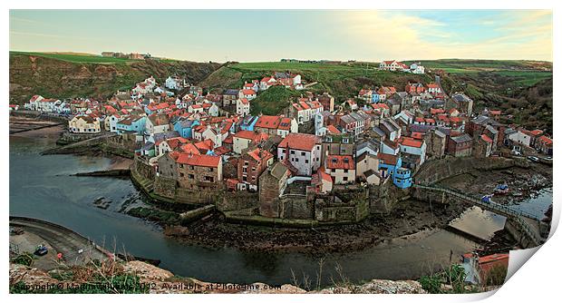 Staithes Print by Martin Williams