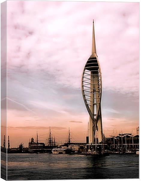 Spinnaker Canvas Print by Chris Manfield