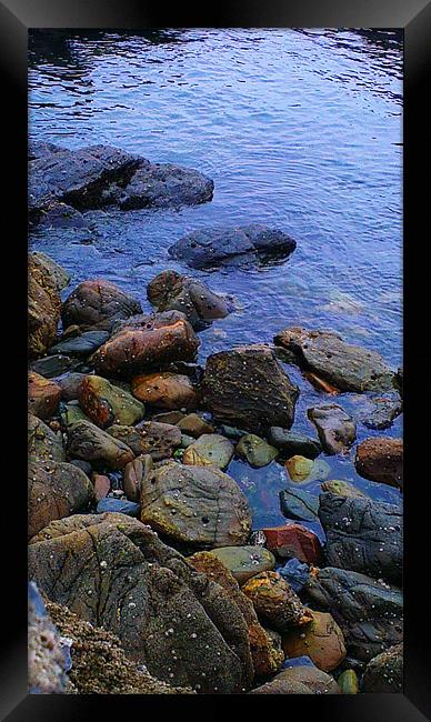 Tranquility in colour Framed Print by kris ohlsson