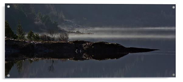 Serentity At Loch Doon Acrylic by David Hancox