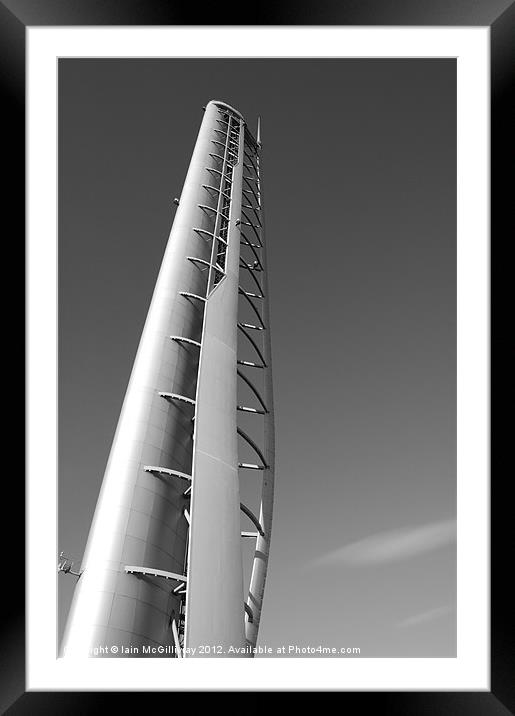 Glasgow Science Centre Tower Framed Mounted Print by Iain McGillivray