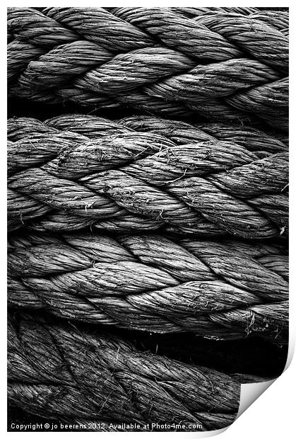 rope Print by Jo Beerens