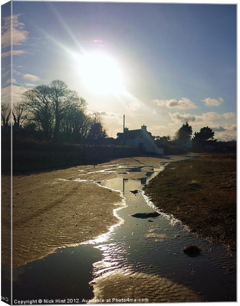 Sunshine After the Rain Canvas Print by Nick Hirst