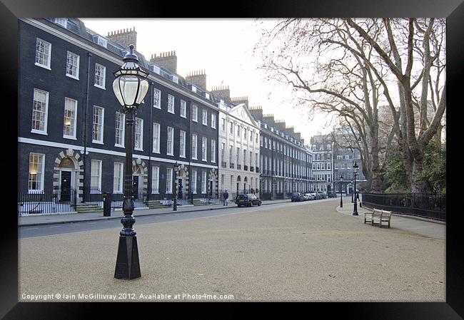 Bedford Square Framed Print by Iain McGillivray